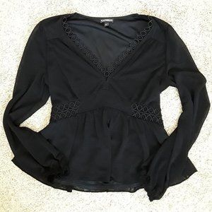 EXPRESS Gorgeous Black Top